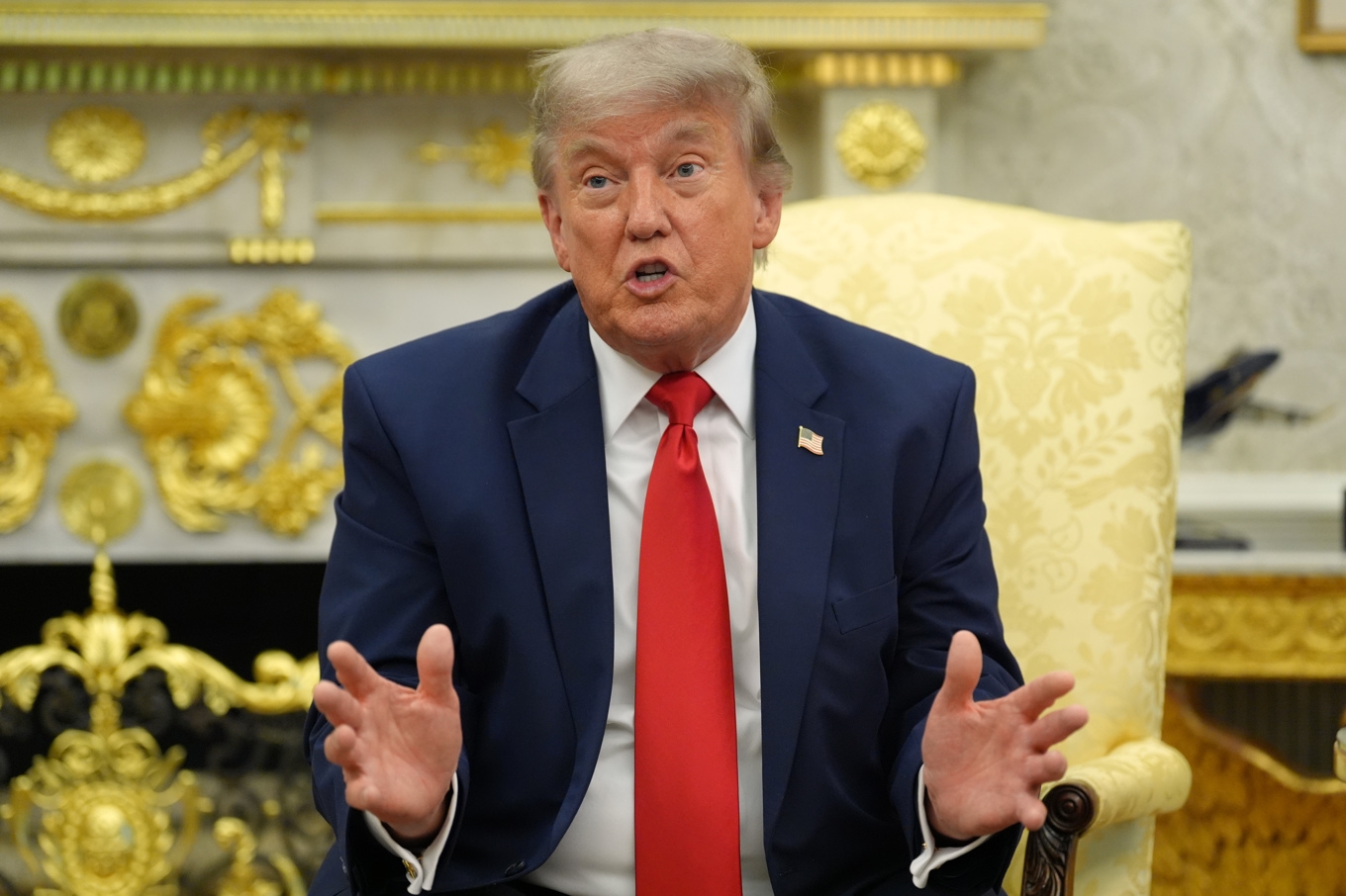 USA:s president Donald Trump. Arkivbild. Foto: Jacquelyn Martin /AP/TT