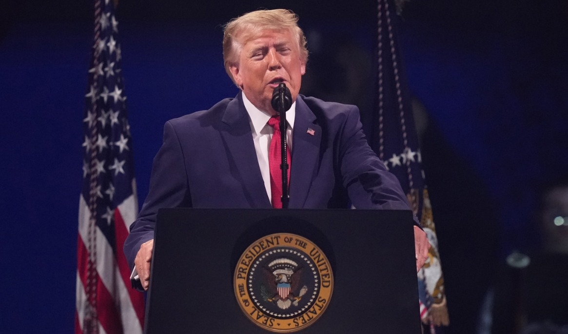 USA:s president Donald Trump. Arkivbild. Foto: Alex Brandon/AP/TT