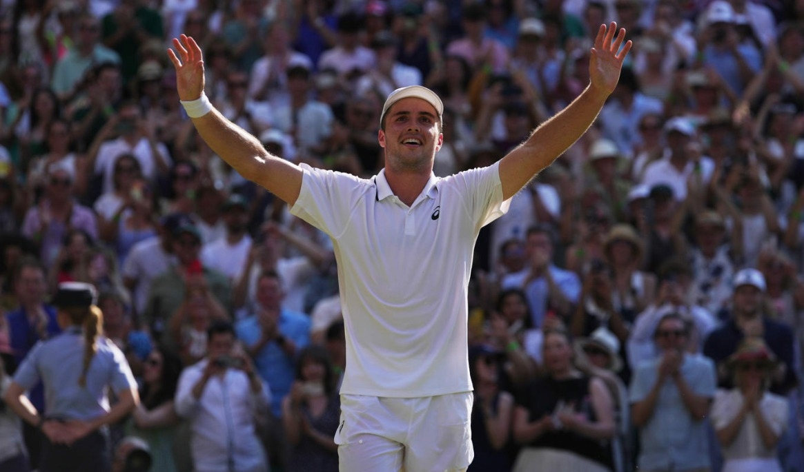 Britten Arthur Fery är vidare till semifinal. Foto: Brian Inganga/AP/TT