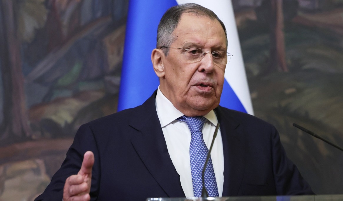Rysslands utrikesminister Sergej Lavrov. Arkivbild. Foto: Sergei Ilnitsky/AP/TT