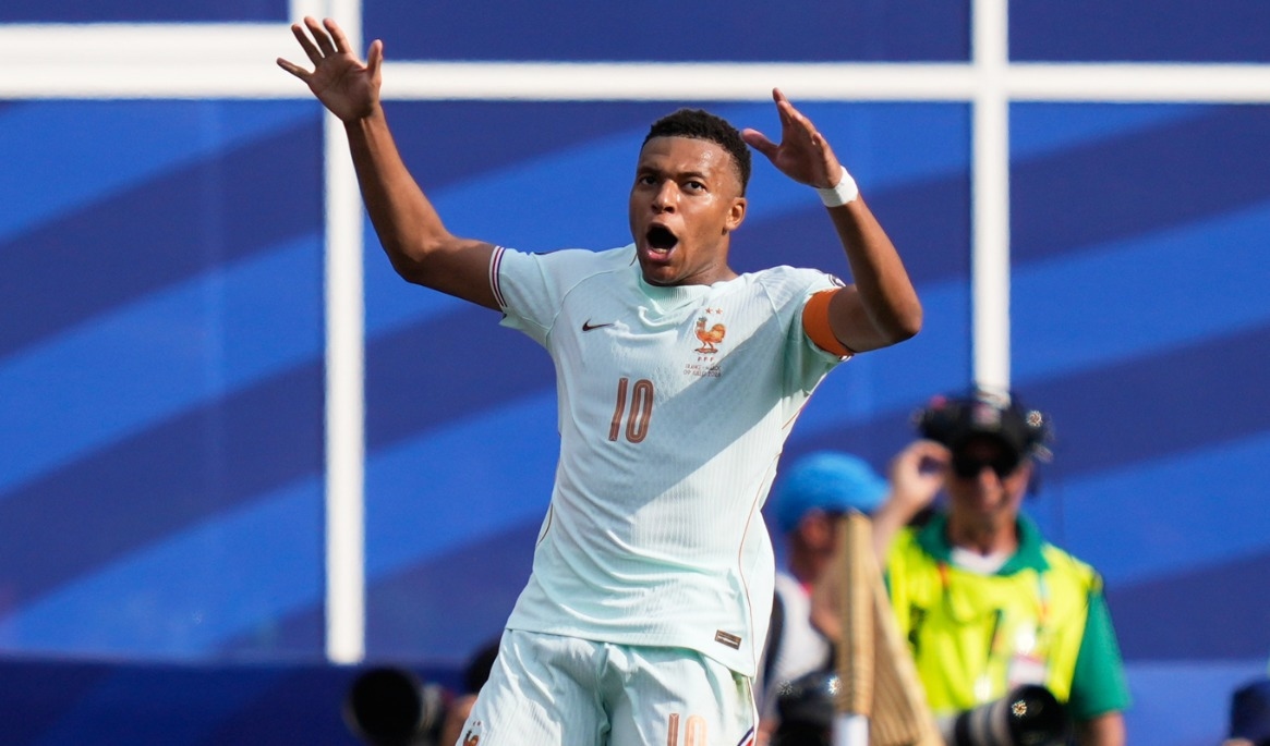 Kylian Mbappé spräckte nollan i kvartsfinalen. Foto: Charles Krupa/AP/TT