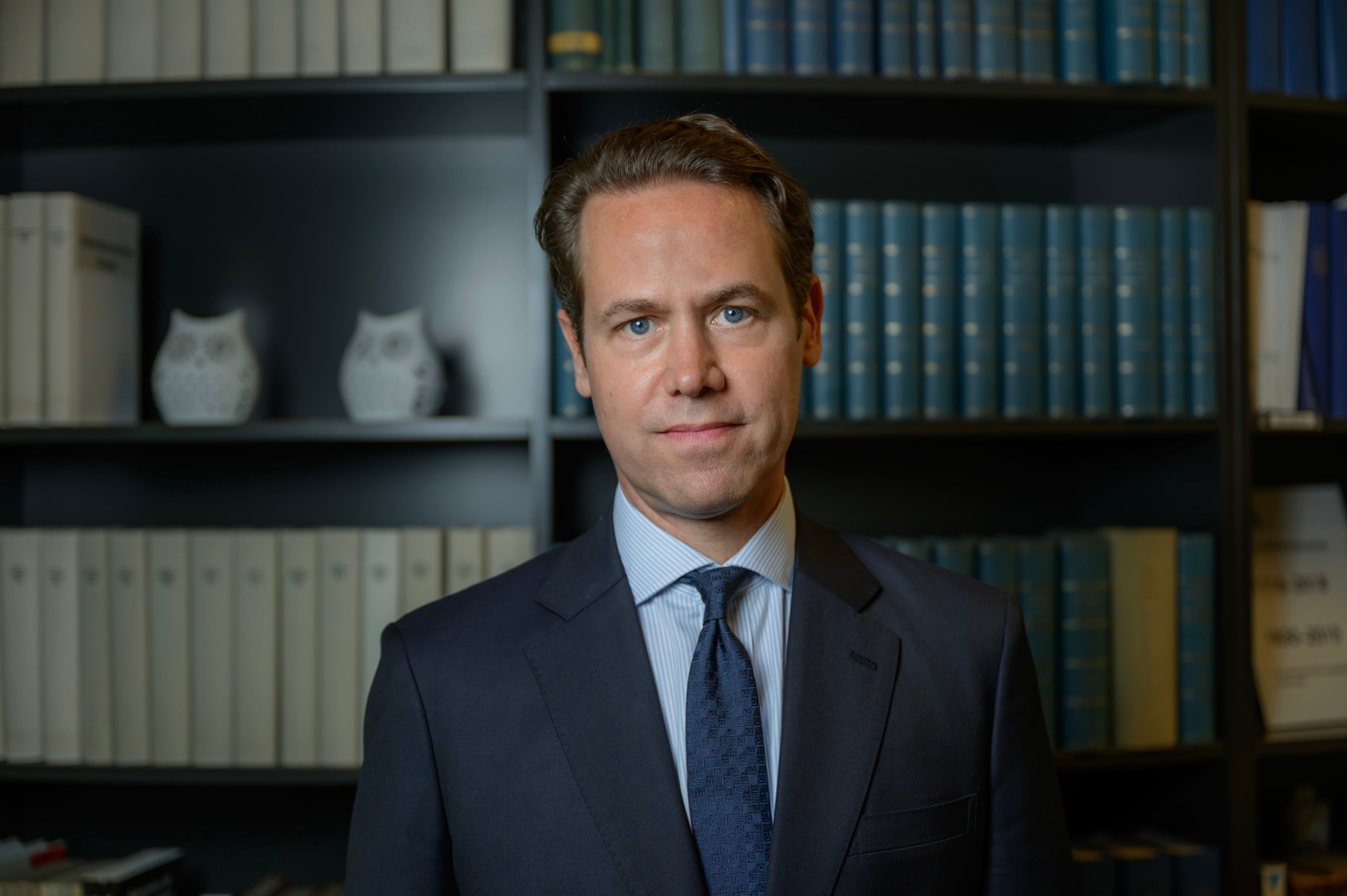 Nationelle säkerhetsrådgivaren Niclas Kvarnström glömde anteckningar på ett Natotoppmöte. Foto: Magnus Lejhall / TT