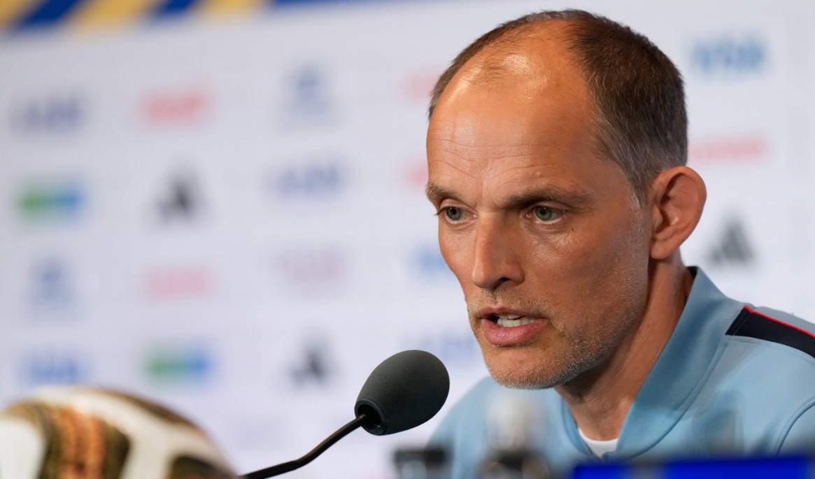 Englands förbundskapten Thomas Tuchel. Foto: Lynne Sladky/AP/TT