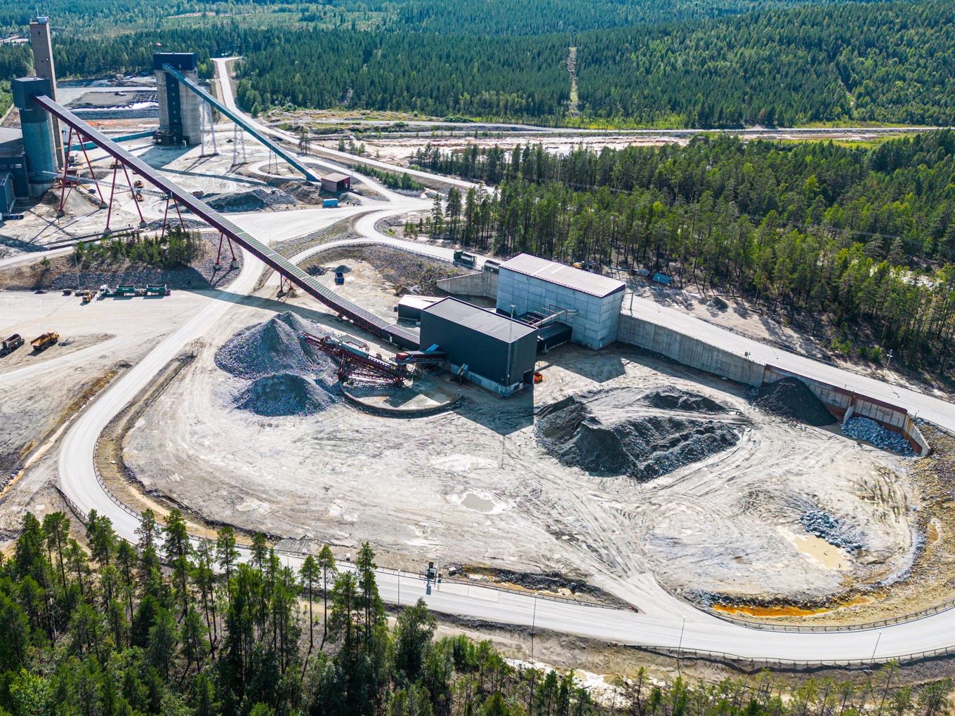 Gruvkoncernen Boliden rapporterar kvartalssiffror. Arkivbild Foto: Magnus Lejhall/TT