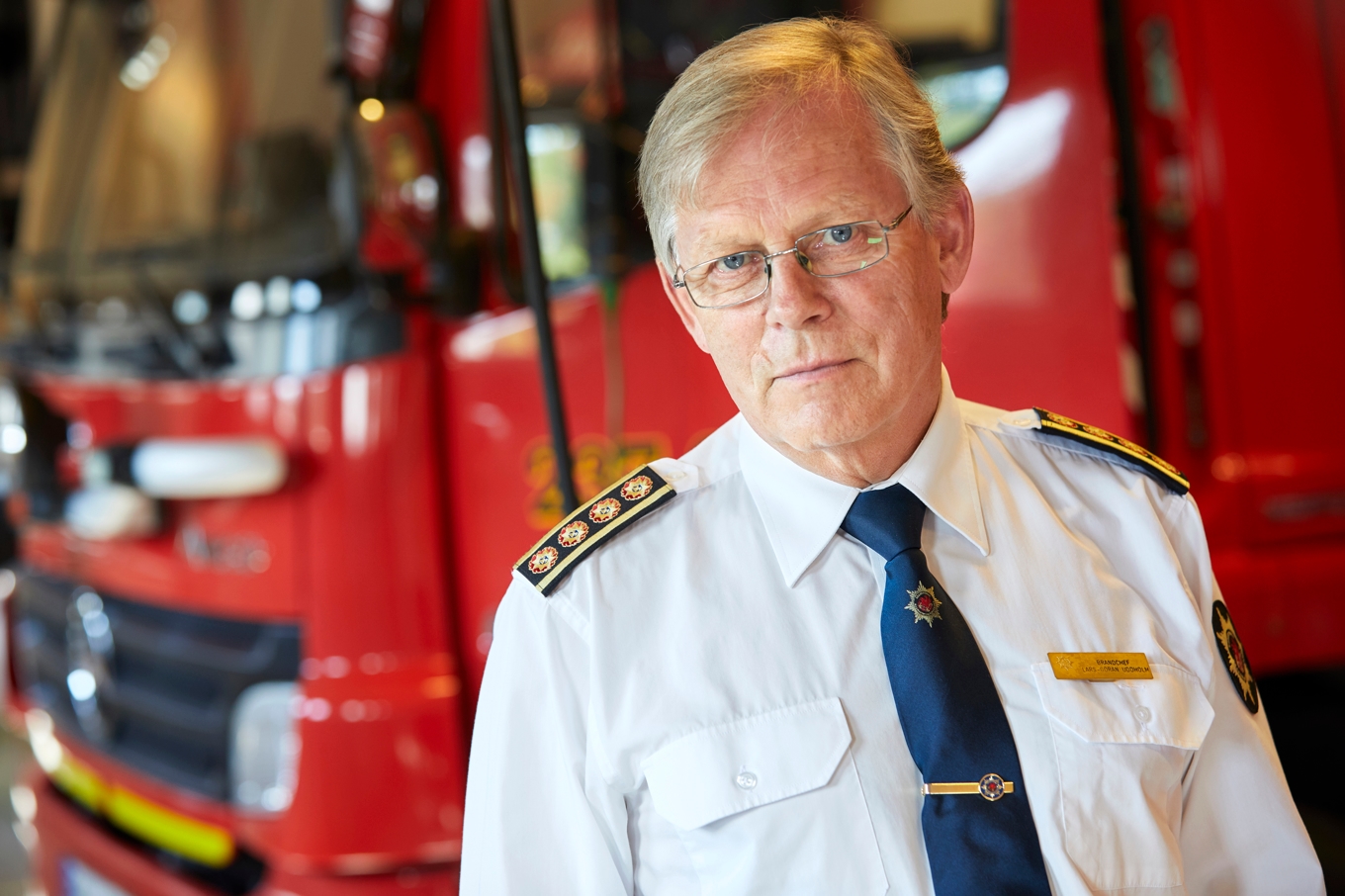 Lars-Göran Uddholm på en bild från 2019. Foto: Fredrik Persson/TT