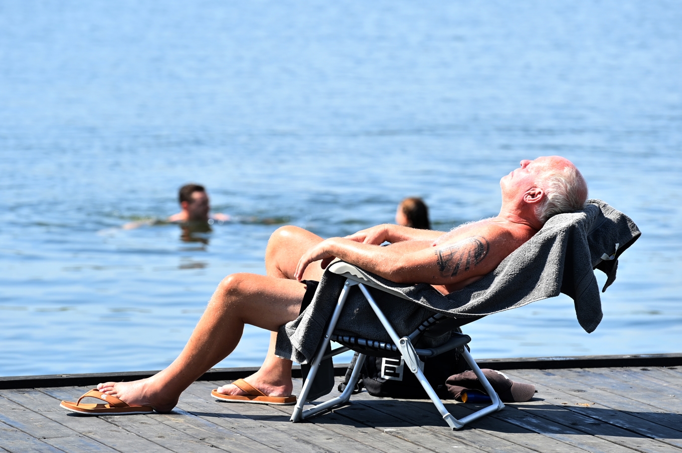 Den som vill njuta av solen ska passa på under torsdagen, enligt SMHI:s meteorolog Marie Staerk. Arkivbild. Foto: Anna Hållams/TT