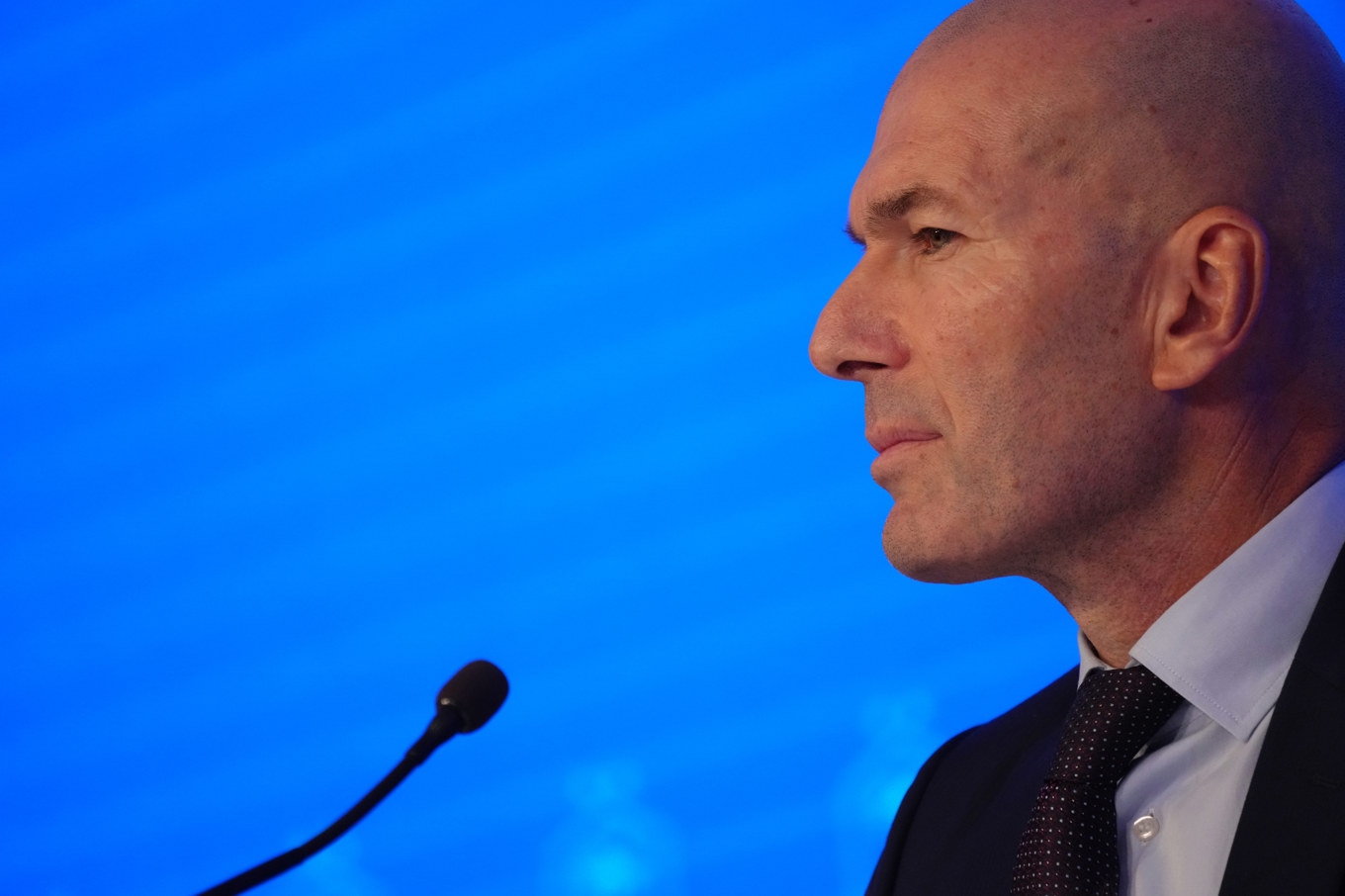 Zinedine Zidane har presenterats som ny förbundskapten för Frankrikes fotbollsherrar. Foto: Aurelien Morissard/AP/TT