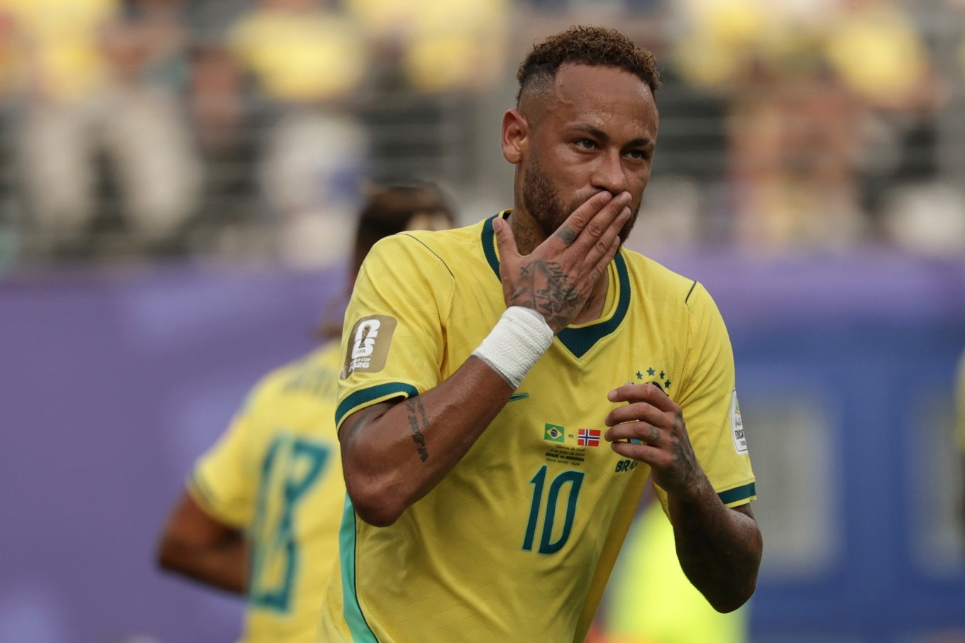 Superstjärnan Neymar slutar i Brasiliens landslag. Arkivbild. Foto: Adam Hunger/AP/TT