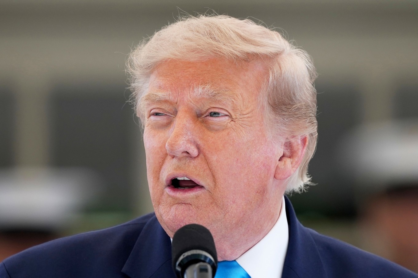President Donald Trump under torsdagen. Foto: Alex Brandon/AP/TT