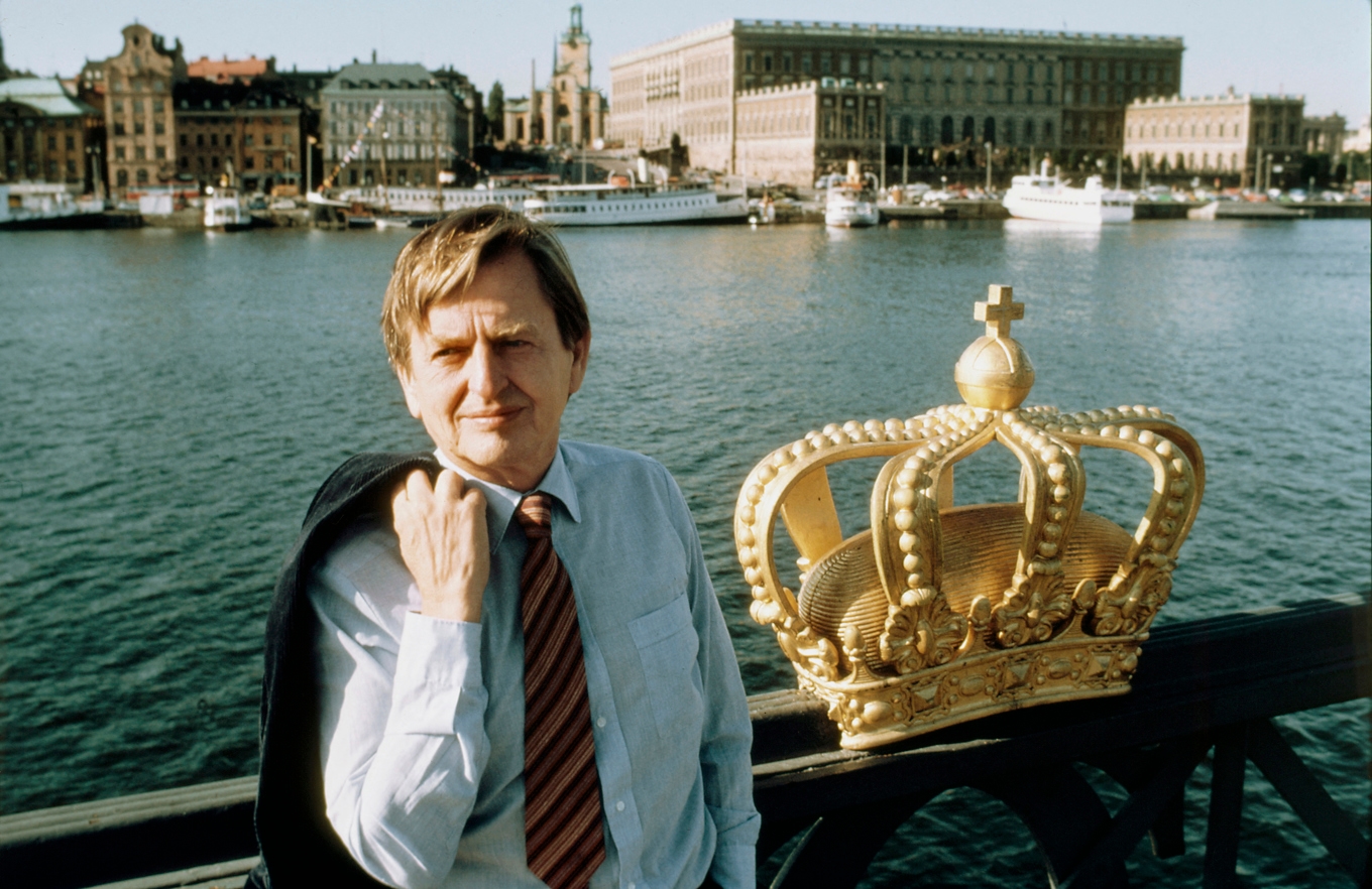 1982, Sveriges statsminister Olof Palme. Foto: Jan Delden/AFP via Getty Images