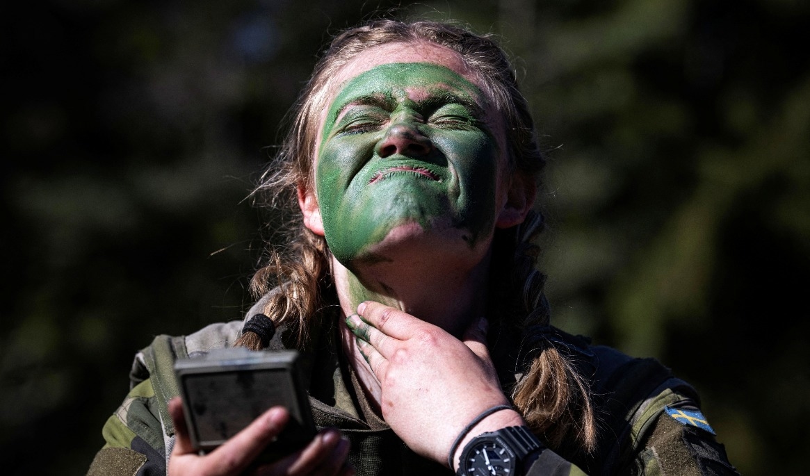 Sedan flera år tillbaka har andelen kvinnor som genomför lumpen sjunkit. Foto: Jonathan Näckstrand/AFP via Getty Images