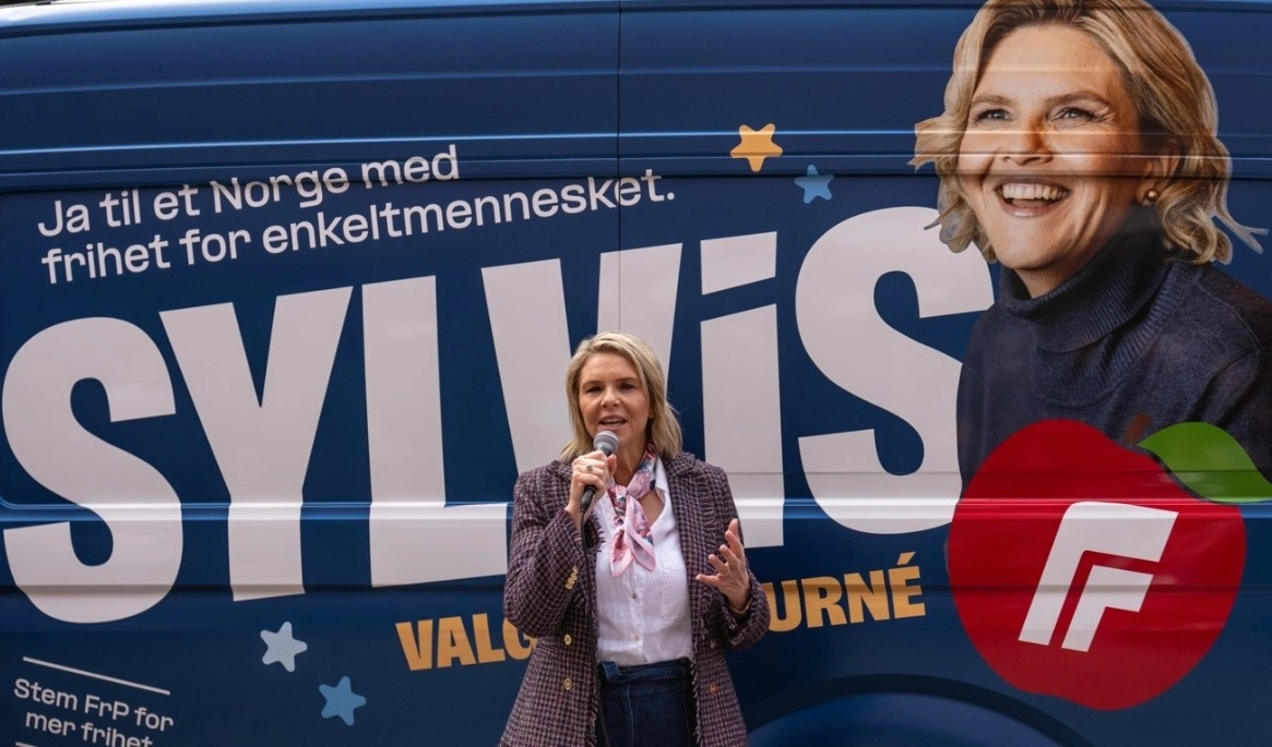 Fremskrittspartiets ledare Sylvi Listhaug. Foto: Carl Court/Getty Images