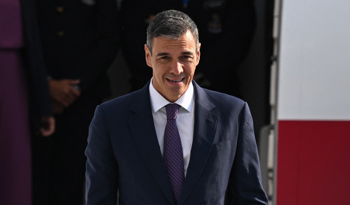 Spaniens premiärminister Pedro Sánchez. Foto: Muhammed Abdullah Kurtar/POOL/AFP via Getty Images