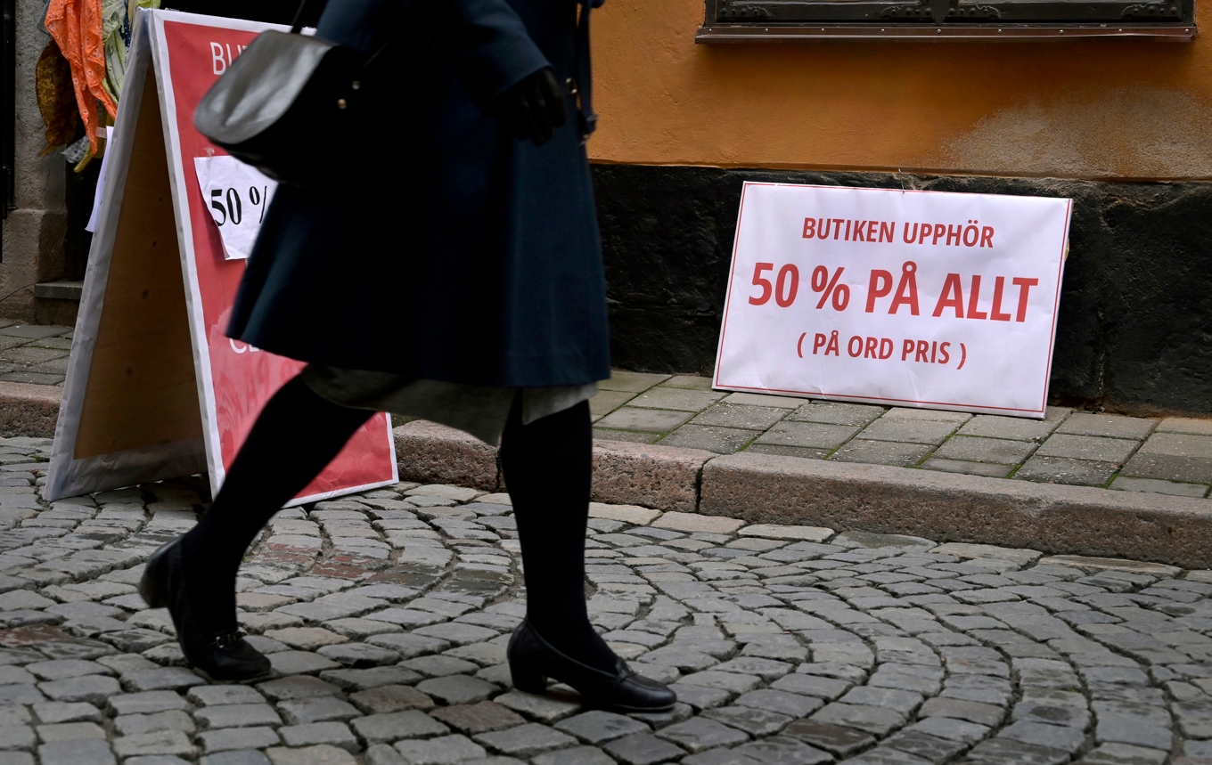 Storstadsregionerna är hårt drabbade när konkurserna ökar igen. Arkivbild Foto: Janerik Henriksson/TT