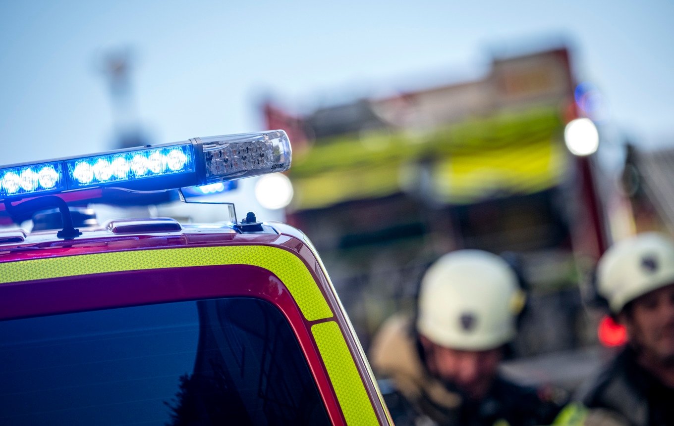 En man åtalas för bland annat mordbrand efter en bostadsbrand i Rättvik i maj i år. Arkivbild. Foto: Johan Nilsson/TT