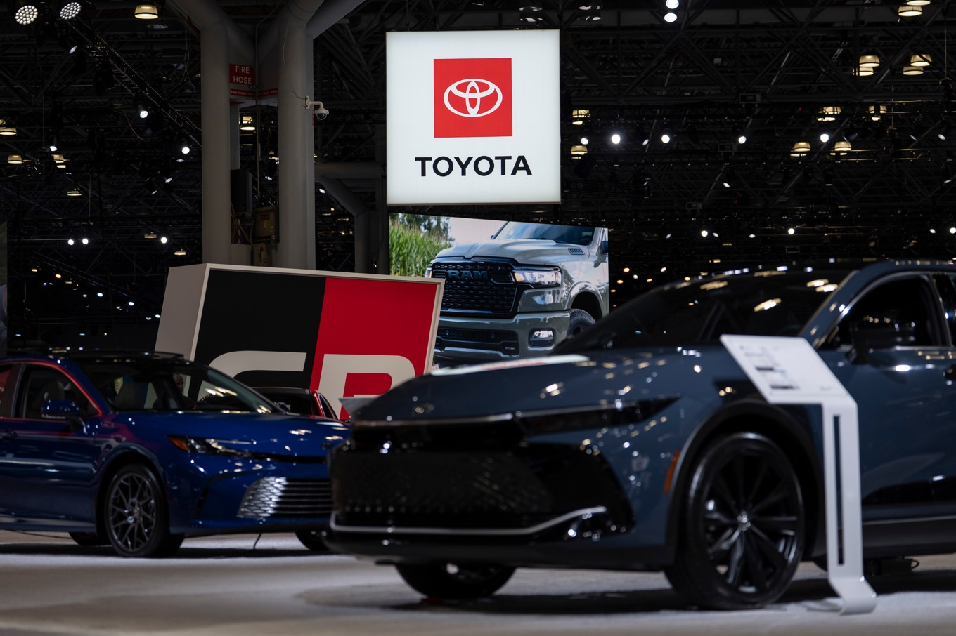 Toyotas vinst backar. Arkivbild. Foto: Yuki Iwamura /AP/TT
