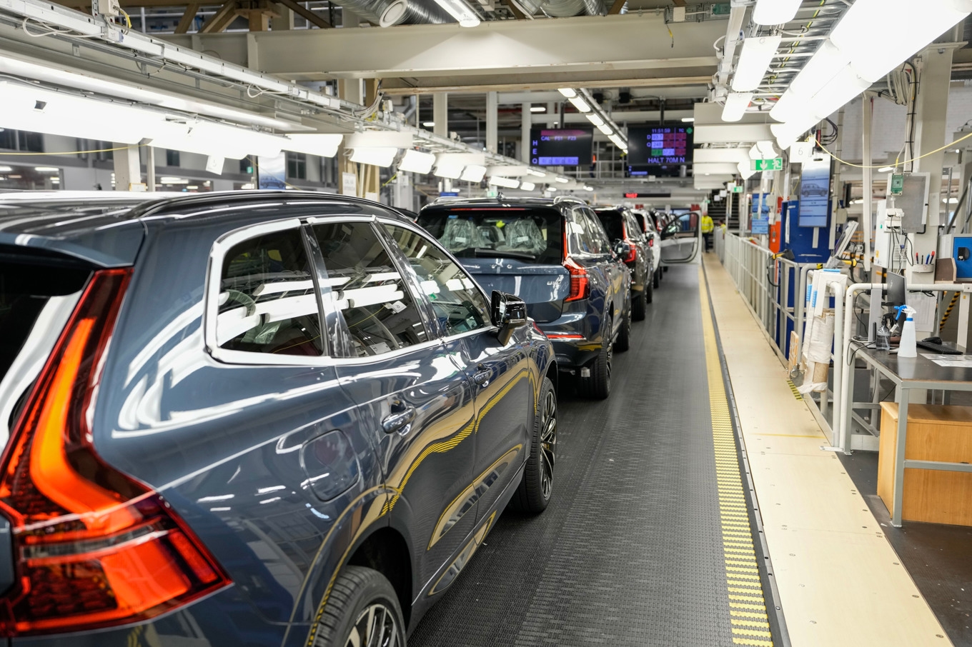 Volvo Cars sålde 164 663 bilar under perioden maj–juli. Arkivbild. Foto: Björn Larsson Rosvall/TT