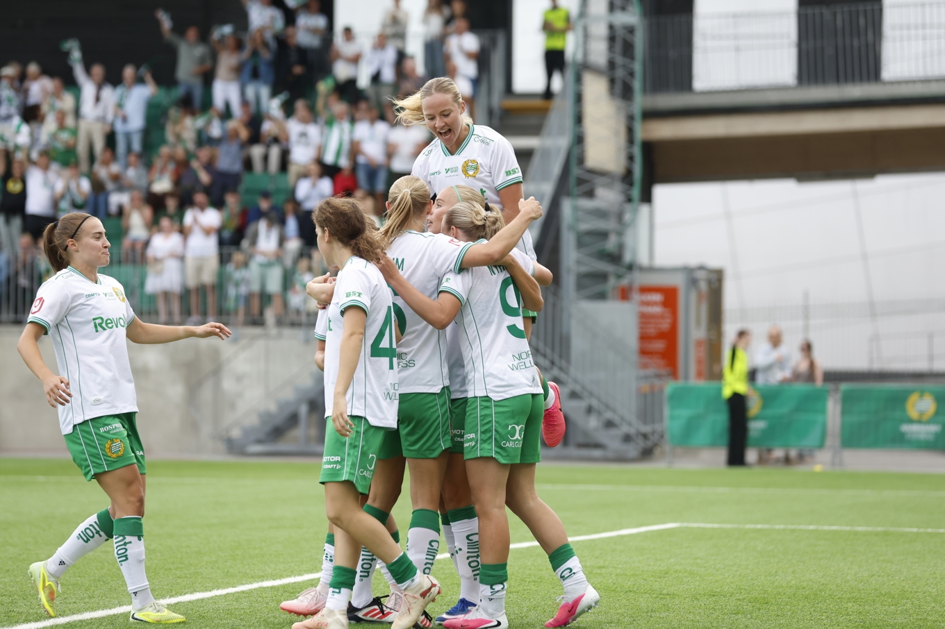 Glada Hammarbyspelare. Arkivbild. Foto: Magnus Grimstedt/TT