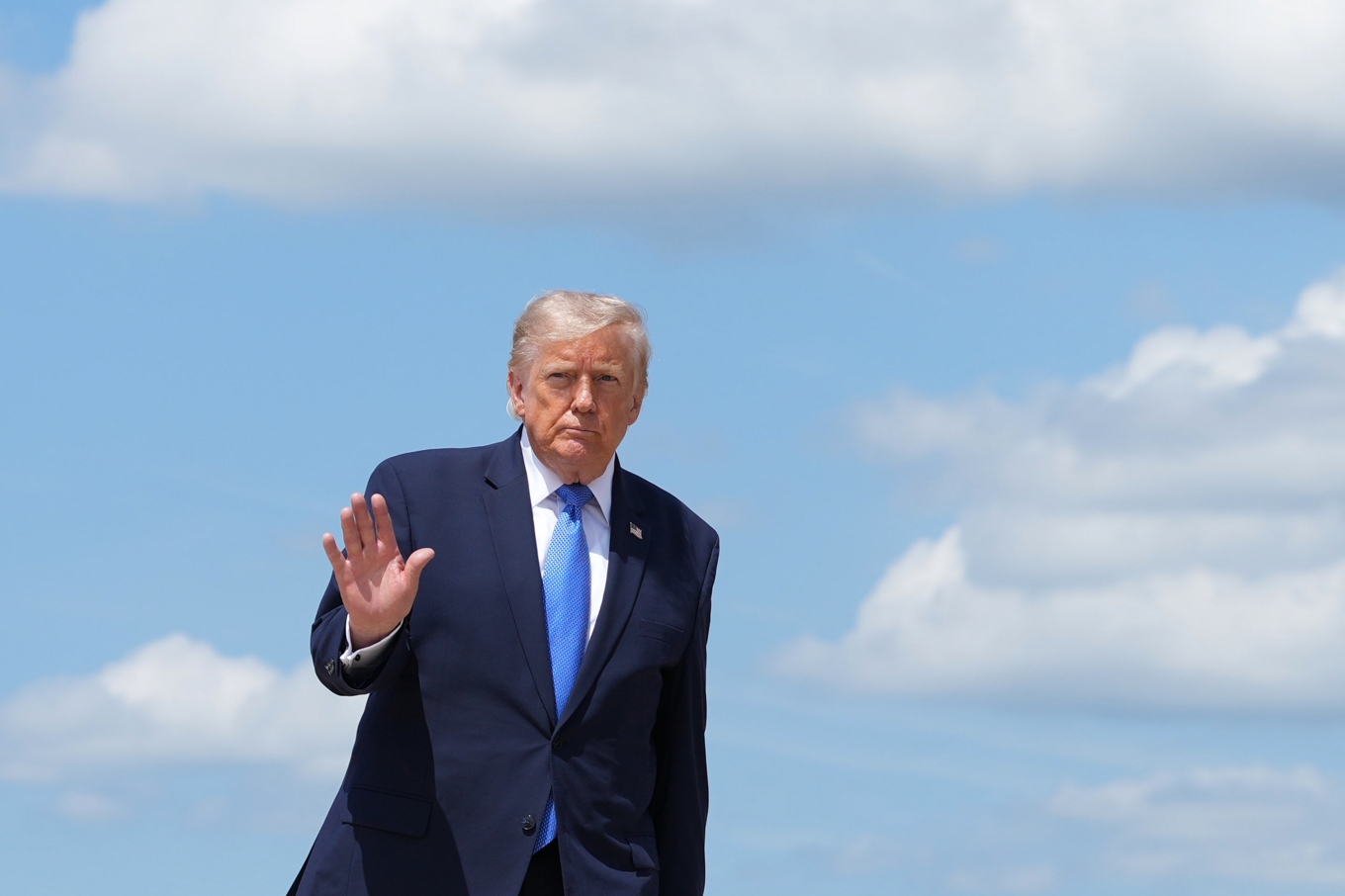 President Donald Trump under tisdagen. Foto: Mark Schiefelbein/AP/TT