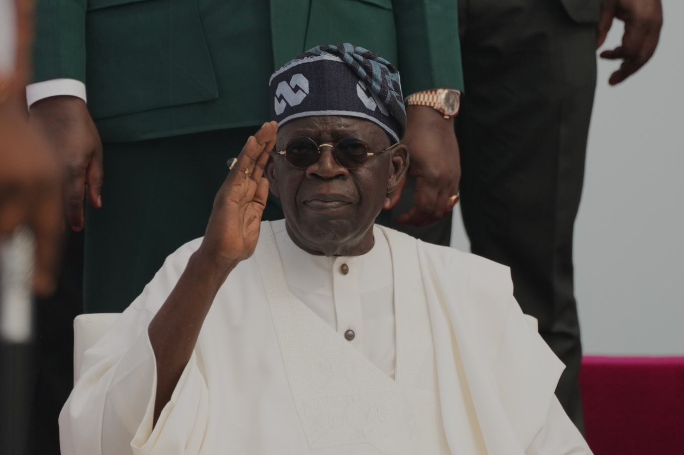 Nigerias president Bola Ahmed Tinubu. Arkivbild. Foto: Sunday Alamba/AP/TT