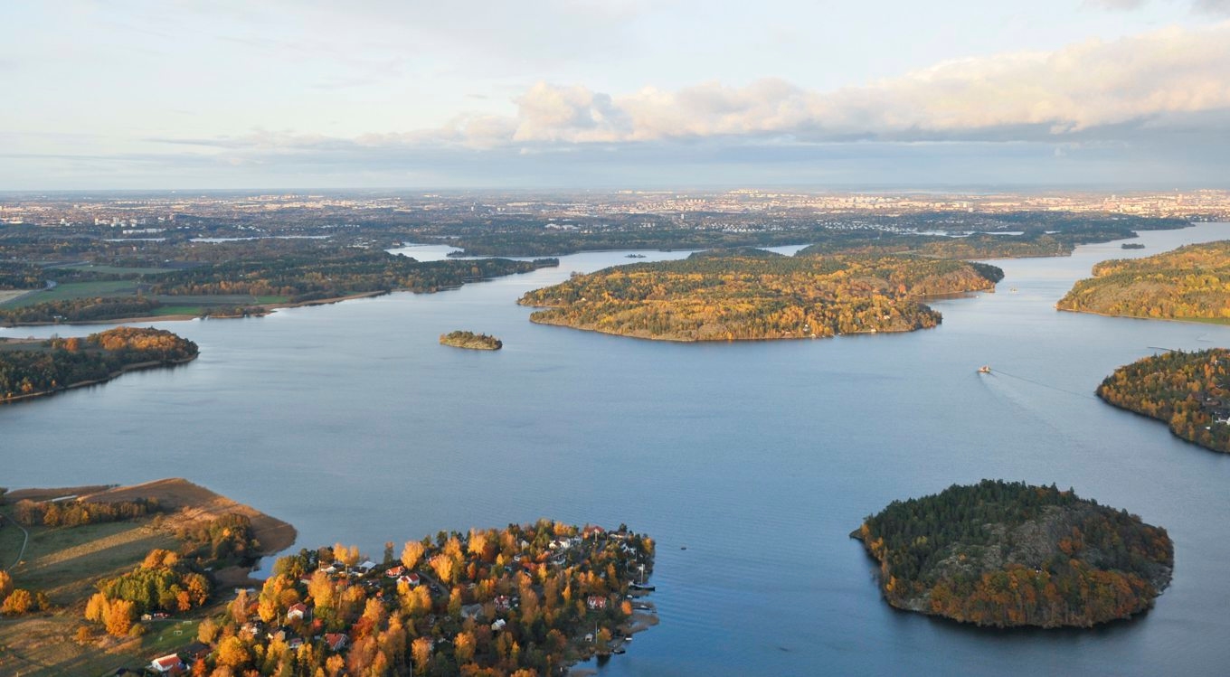 Till vänster Lovön på Ekerö. Arkivbild. Foto: Bertil Ericson / TT
