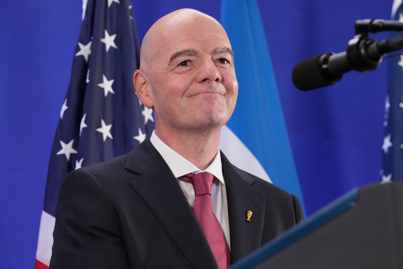Fifas ordförande Gianni Infantino. Arkivbild. Foto: Jacquelyn Martin /AP/TT