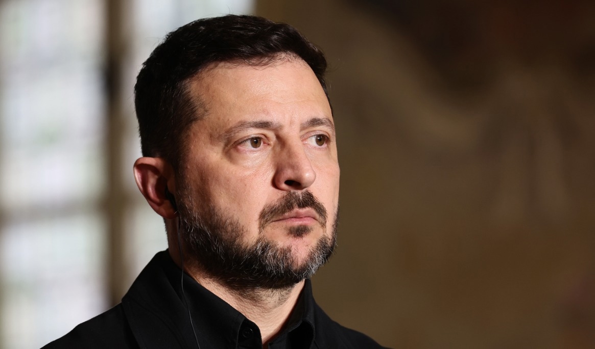 Ukrainas president Volodymyr Zelenskyj. Bild från mitten av juli. Foto: Teresa Suarez/AP/TT