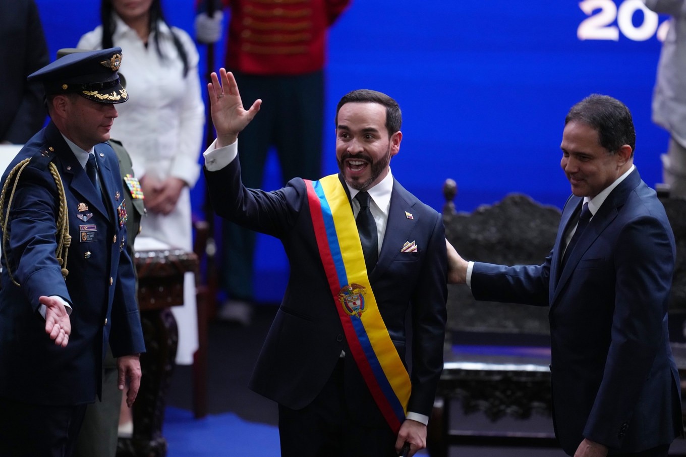 Colombias nye president Abelardo de la Espriella. Foto: Matias Delacroix/AP/TT