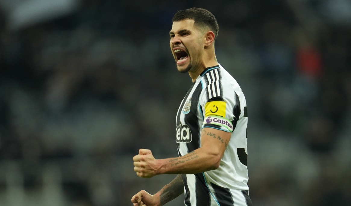 Bruno Guimarães är klar för Arsenal. Arkivbild. Foto: Jon Super/AP/TT