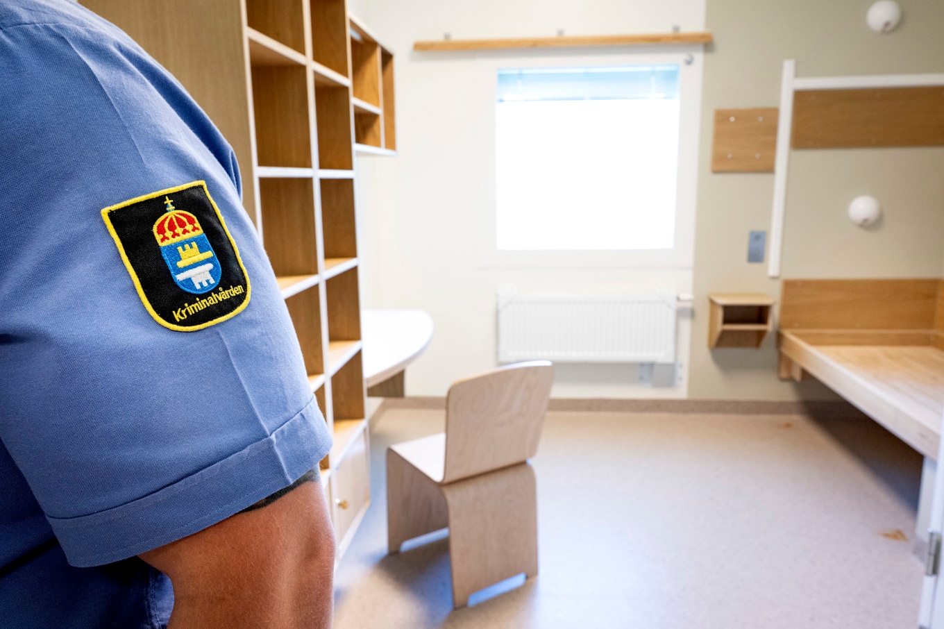 Avdelningen på Kumlaanstalten där minderåriga som begått grova brott, exempelvis mord, kommer hållas i förvar vid fällande fängelsedom.
Foto: Pontus Lundahl / TT / Kod 10050 Foto: Pontus Lundahl/TT