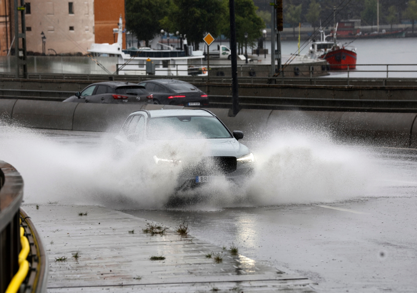 SMHI varnar för skyfall i delar av Sverige. Arkivbild. Foto: Magnus Grimstedt/TT