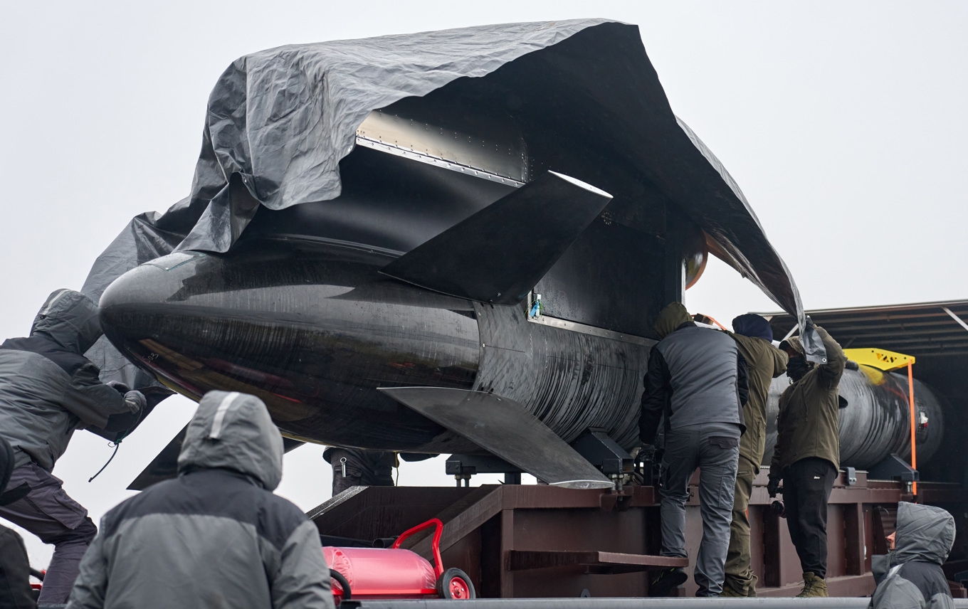 Ukraina ska ha använt den inhemska kryssningsroboten Flamingo i attacken. Arkivbild. Foto: Efrem Lukatsky/AP/TT