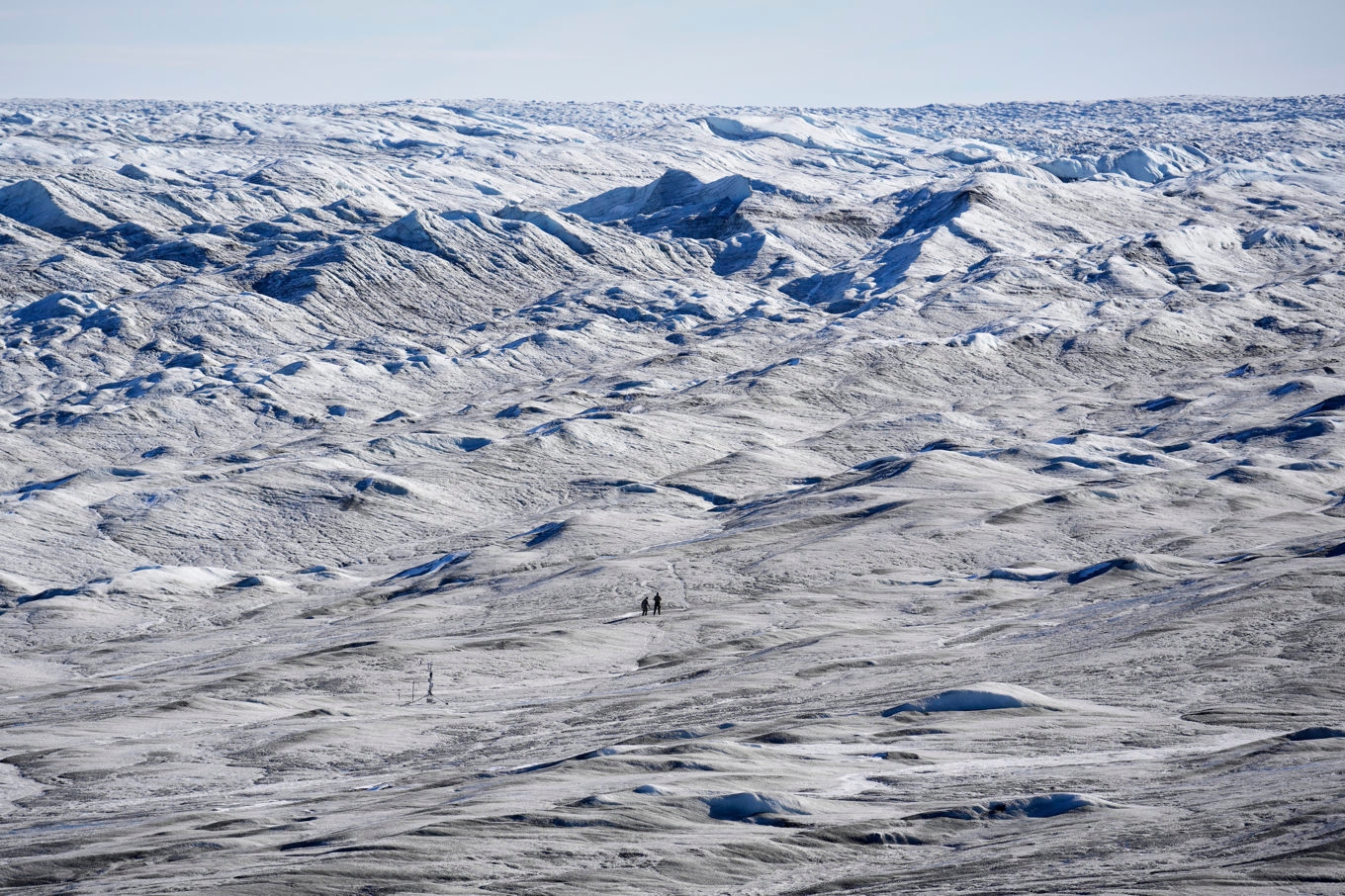 Landskapet i Kangerlussuaq på Grönland, norr om polcirkeln, skiljer sig från det danska. Arkivbild. Foto: Ebrahim Noroozi/AP/TT