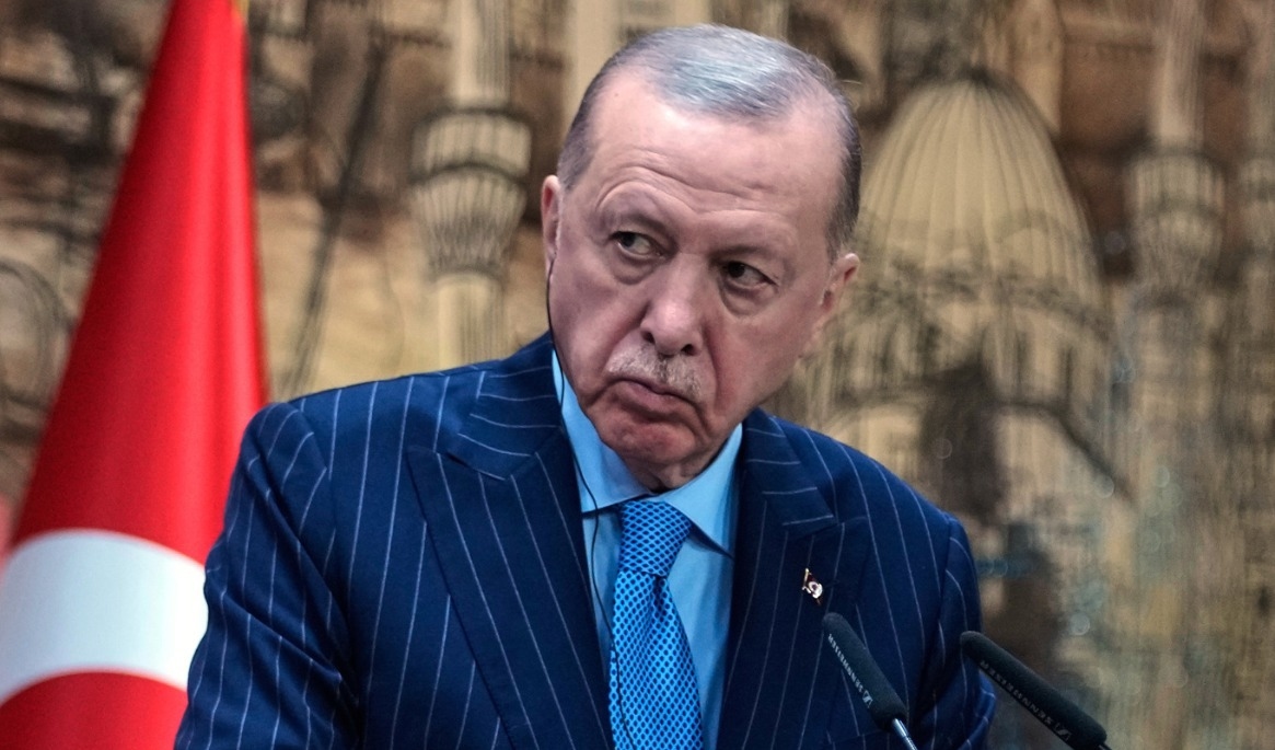 Recep Tayyip Erdogan på en bild från i fjol. Foto: Khalil Hamra/AP/TT