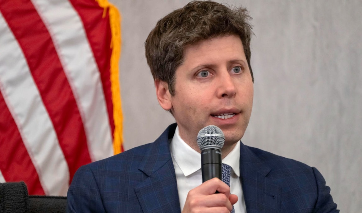 Open AI:s vd Sam Altman på en bild från i fjol. Foto: Mark Schiefelbein/AP/TT