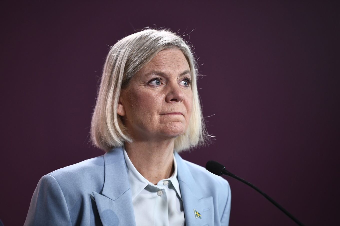 Socialdemokraternas partiledare Magdalena Andersson. Arkivbild. Foto: Lars Schröder/TT