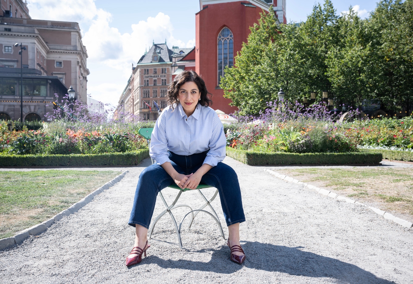 ”Vi har varit uträknade tidigare”, säger partiledaren Simona Mohamsson (L), som också är utbildnings- och integrationsminister. Foto: Fredrik Sandberg/TT
