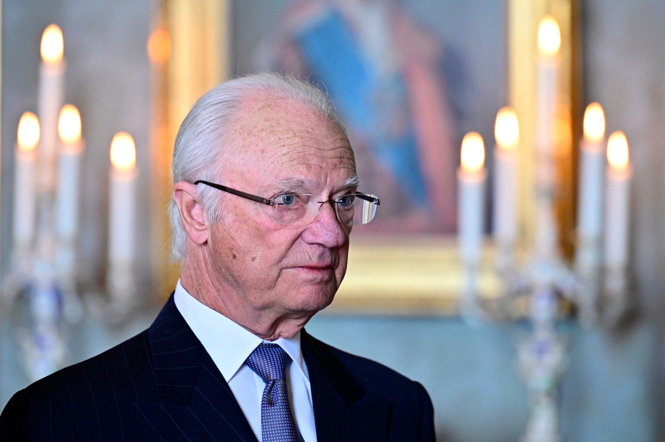 Kung Carl Gustaf uttrycker bestörtning och sorg över skoldådet i Fagersta. Arkivbild. Foto: Jonas Ekströmer/TT