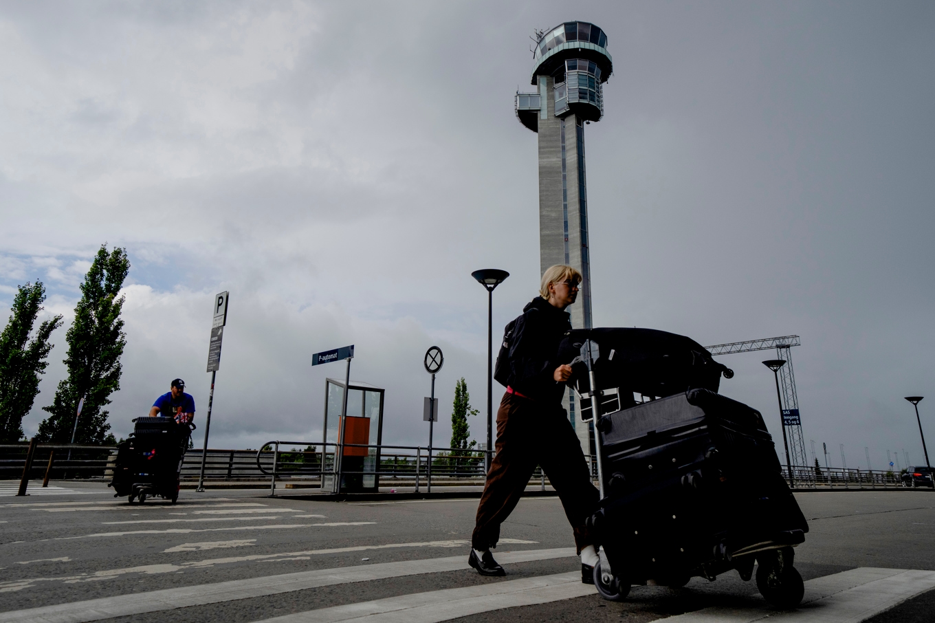 Kontrolltorn på Gardermoens flygplats. Arkivbild. Foto: Stian Lysberg Solum/NTB/TT