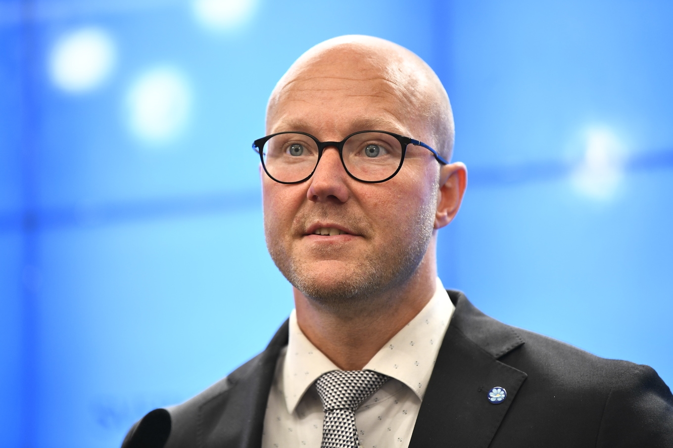 Sverigedemokraternas Ludvig Aspling (SD), migrationspolitisk talesperson. Foto: Lars Schröder/TT
