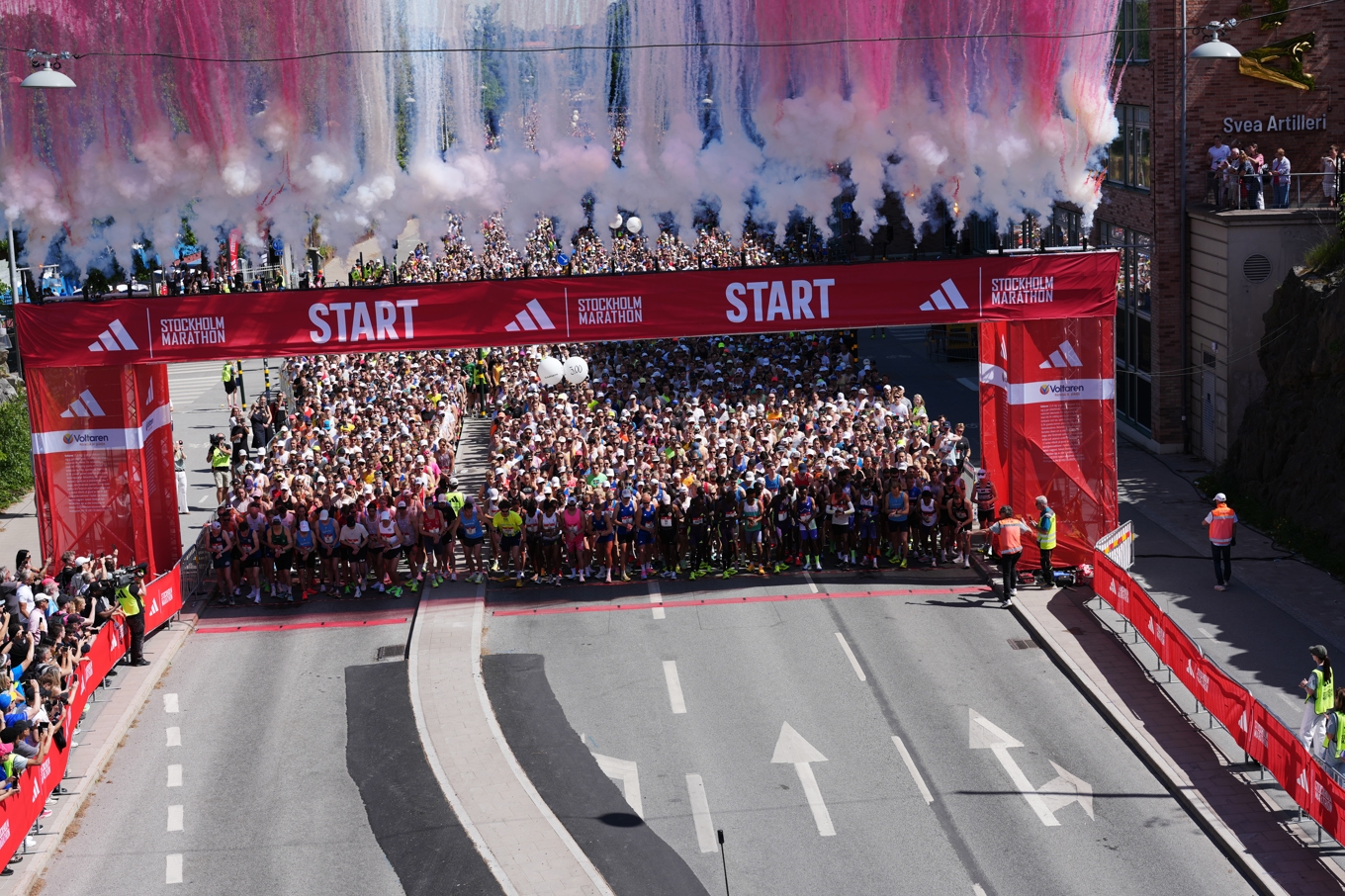 Det finns inga startplatser kvar till nästa års mara i Stockholm. Foto: Magnus Lejhall/TT