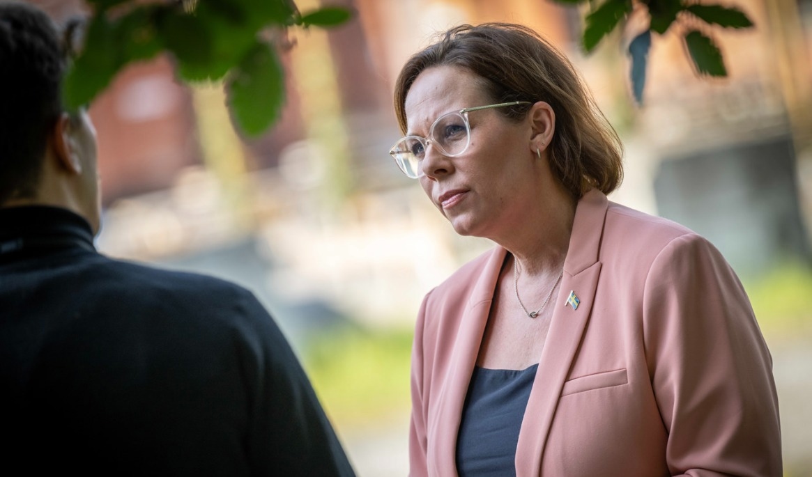 Utrikesminister Maria Malmer Stenergard (M). Arkivbild. Foto: Johan Nilsson/TT