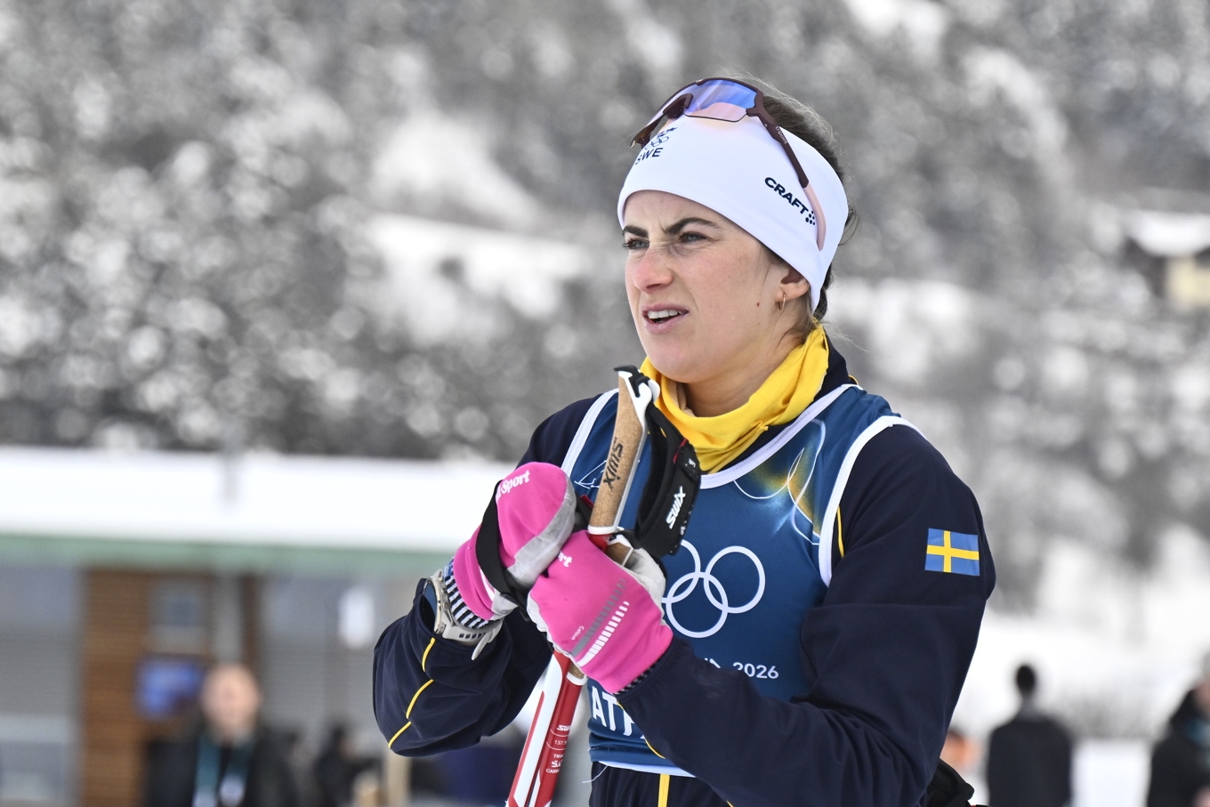 Det är fortfarande oklart i vilken kanal som Ebba Anderssons medaljjakt i hemma-VM ska sändas. Arkivbild. Foto: Christine Olsson/TT