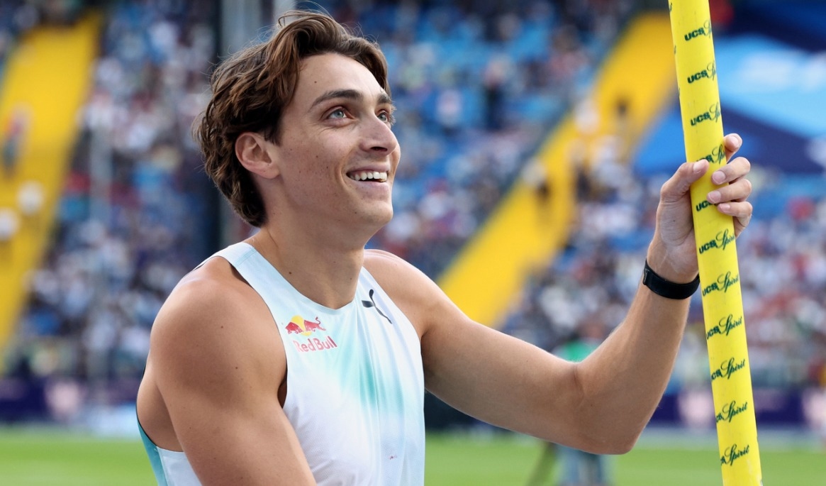 Armand Duplantis. Arkivbild. Foto: Beata Zawrzel /AP/TT
