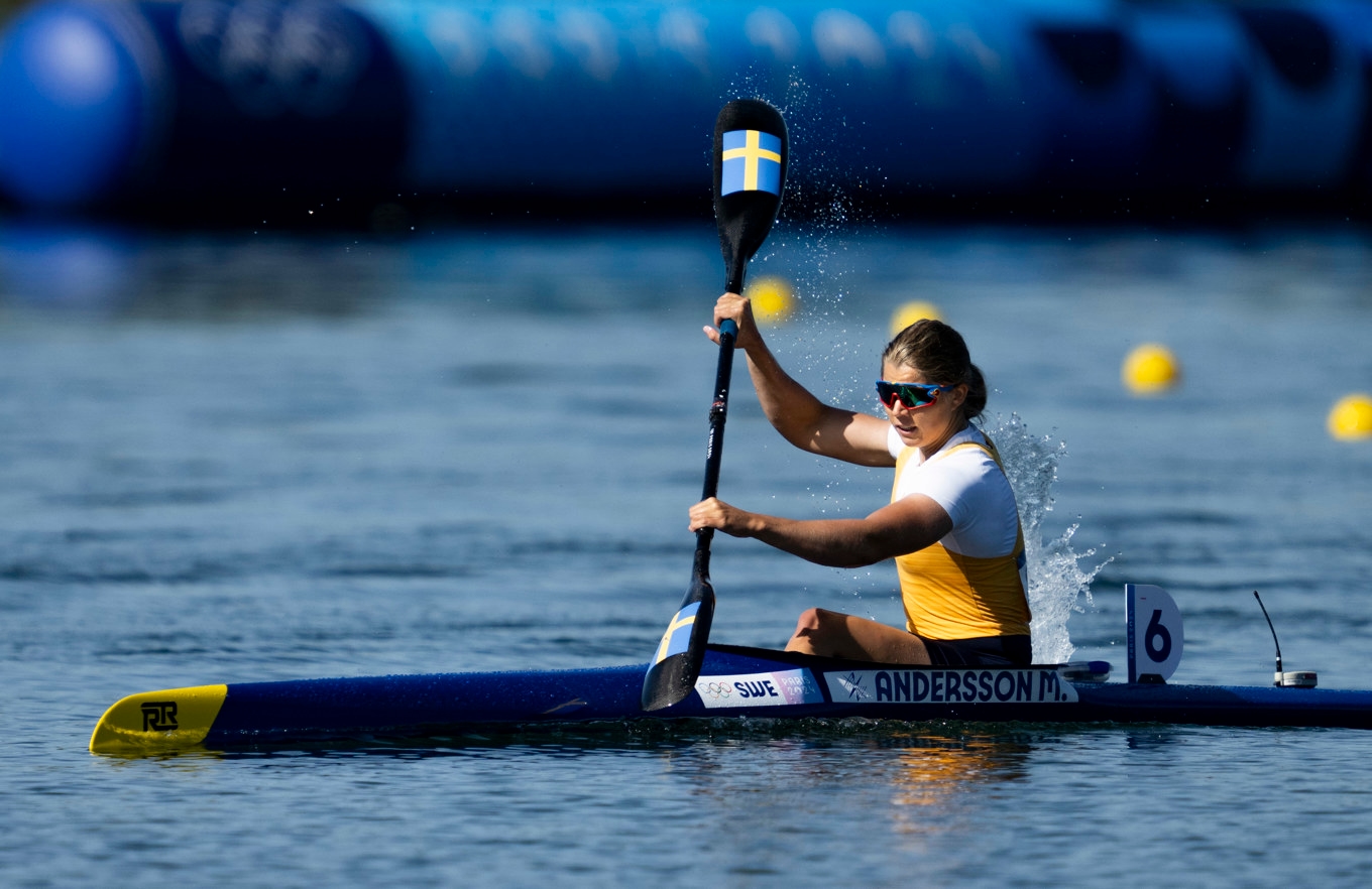 Melina Andersson paddlade hem sitt sjunde VM-guld på söndagen. Arkivbild. Foto: Pontus Lundahl/TT