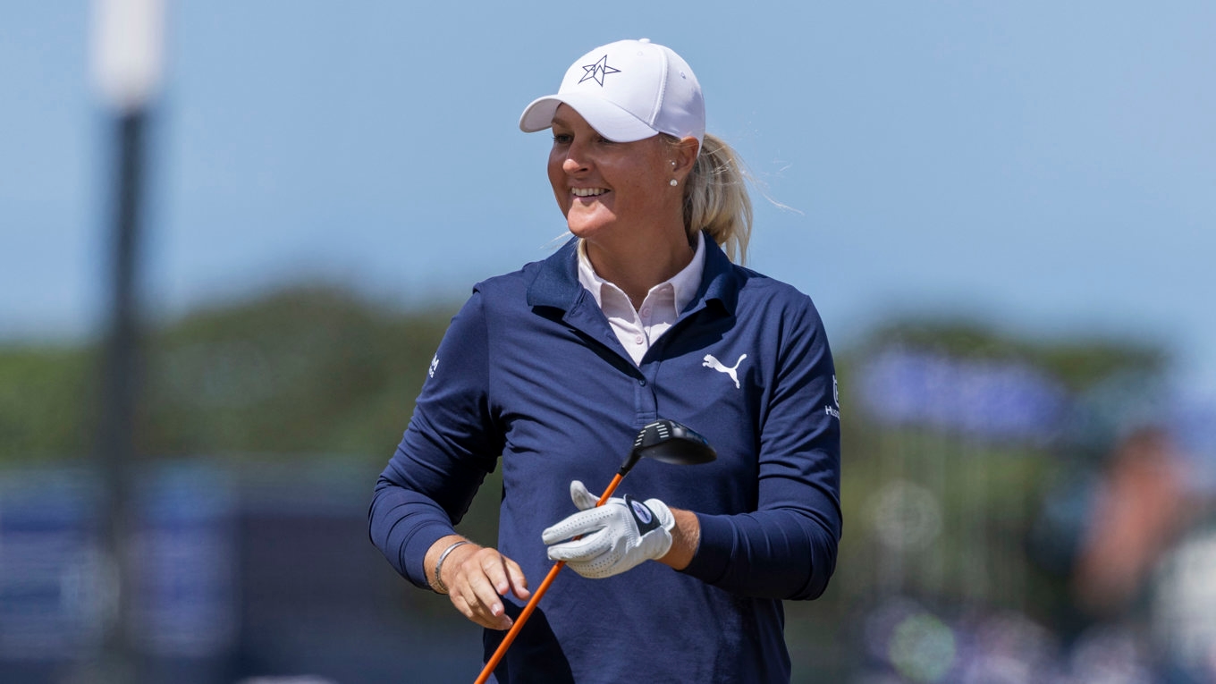 Anna Nordqvist har gjort sitt som professionell golfspelare. Arkivbild. Foto: Christer Höglund/TT