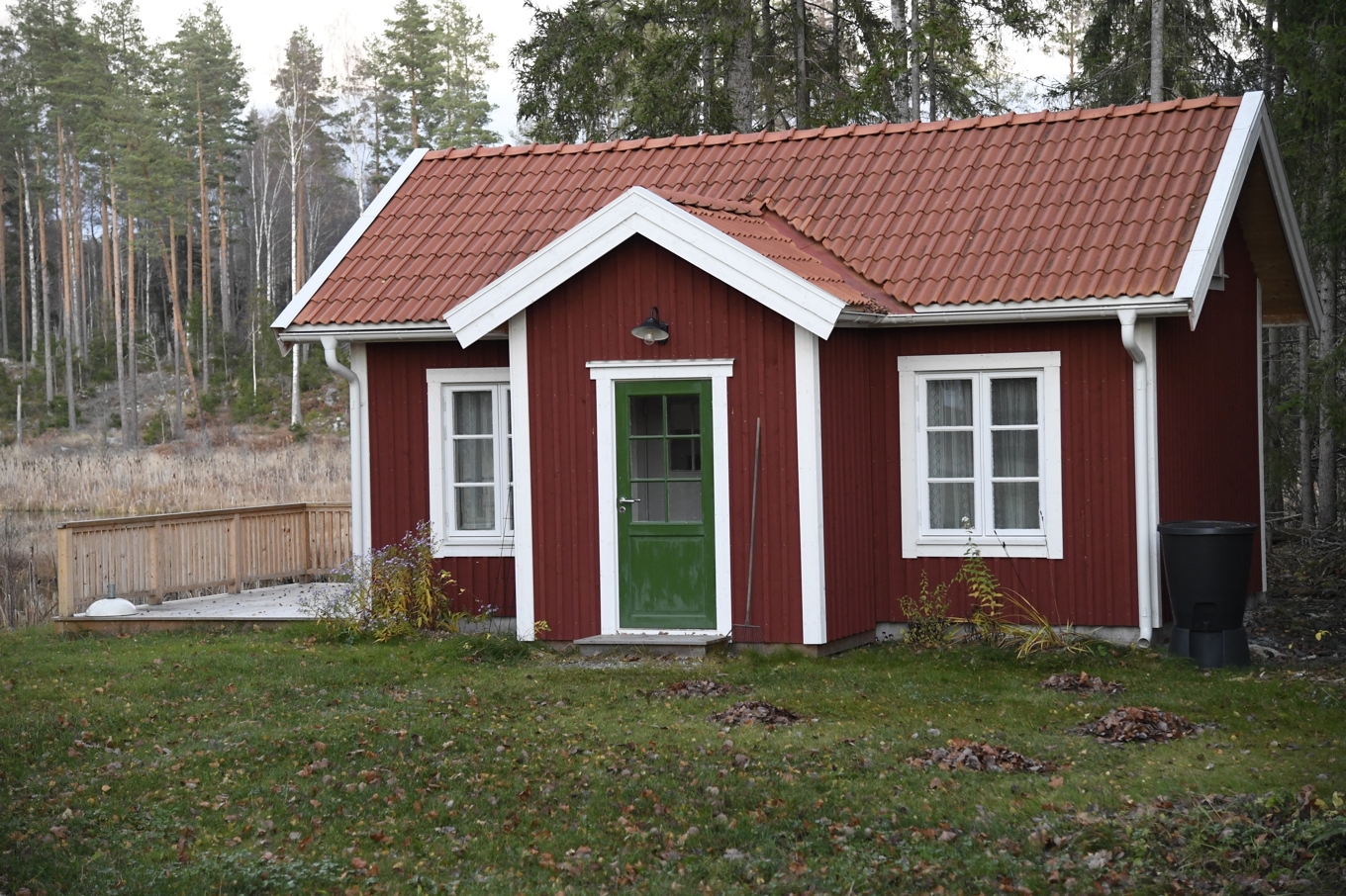 Fritidshus i Smedjebacken i Dalarna. Arkivbild. Foto: Marko Säävälä/TT