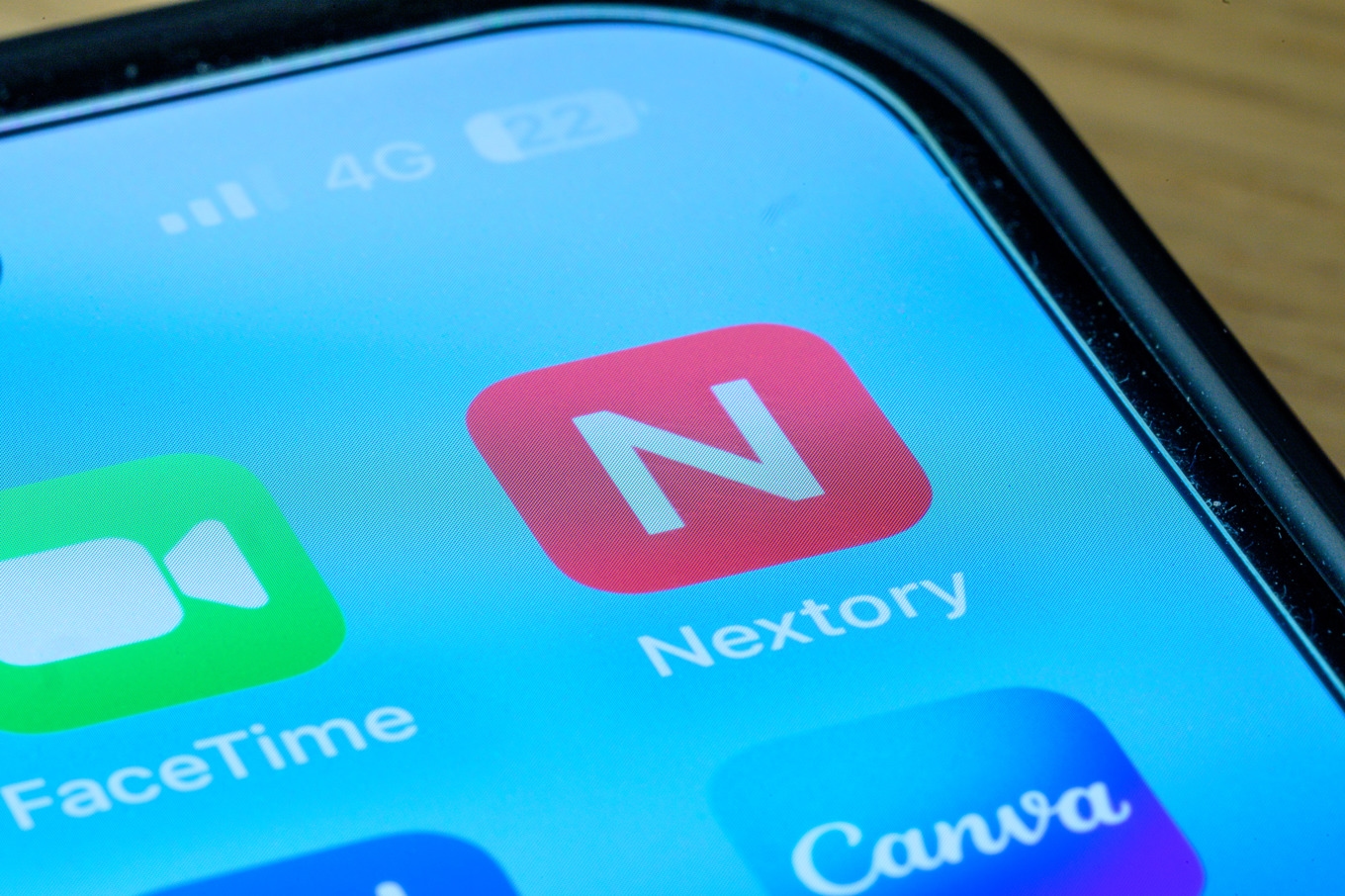Appen Nextory. Arkivbild. Foto: Magnus Lejhall/TT