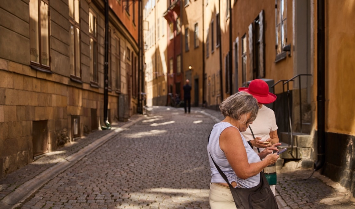 Turister i Gamla Stan. Arkivbild. Foto: Terhi Ylimäinen/TT