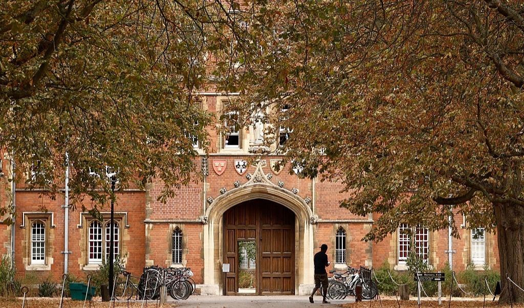 Cambridgeuniversitetets Jesus College, där den nu avlidne Jason Arday var professor. Foto: Brook Mitchell / AFP via Getty Images